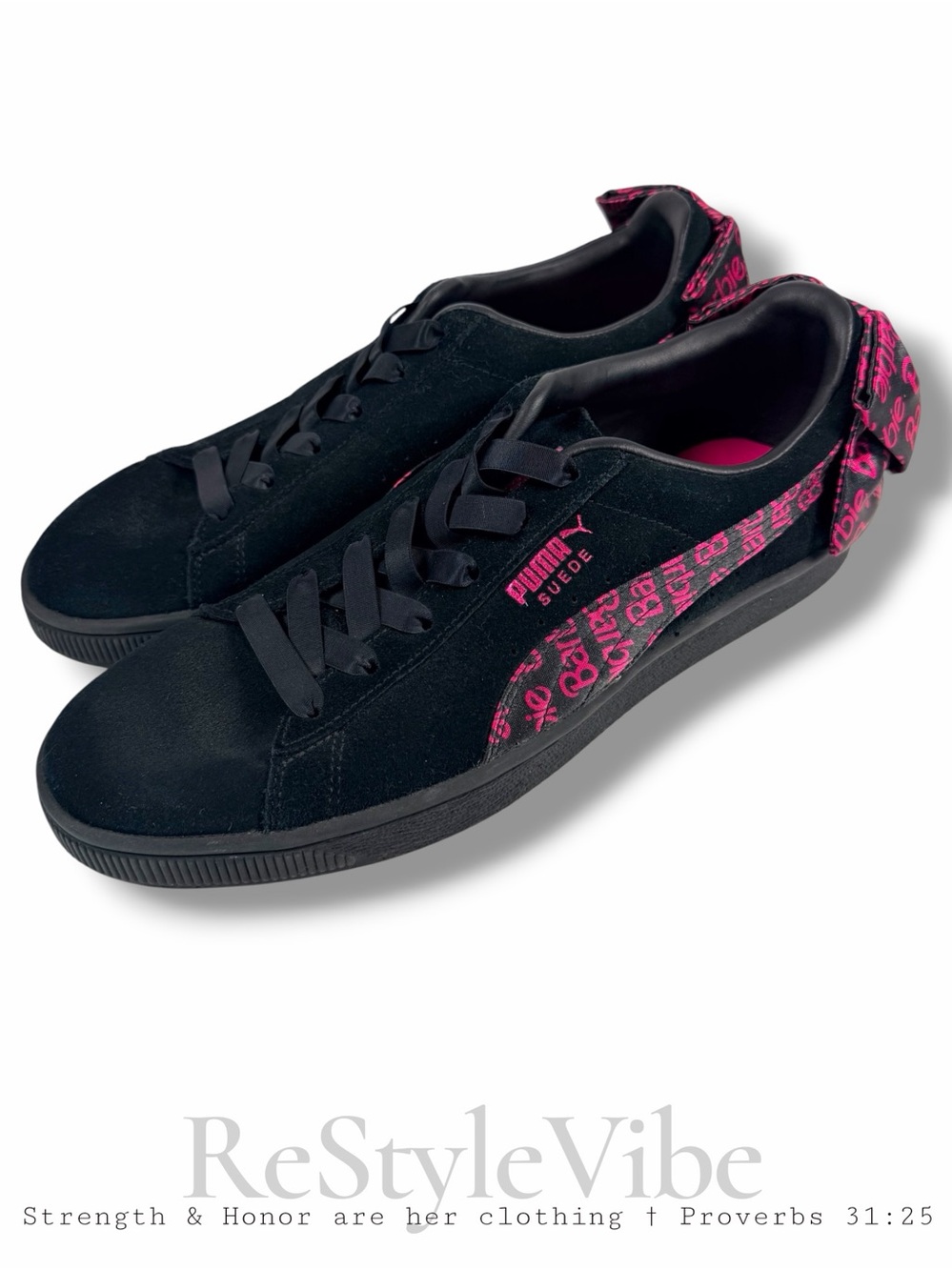 PUMA x BARBIE Women’s Size 8 Shoes Sneakers Suedes Collab